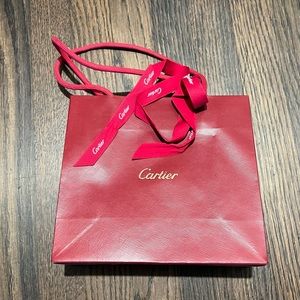 Cartier Bag w/ribbon